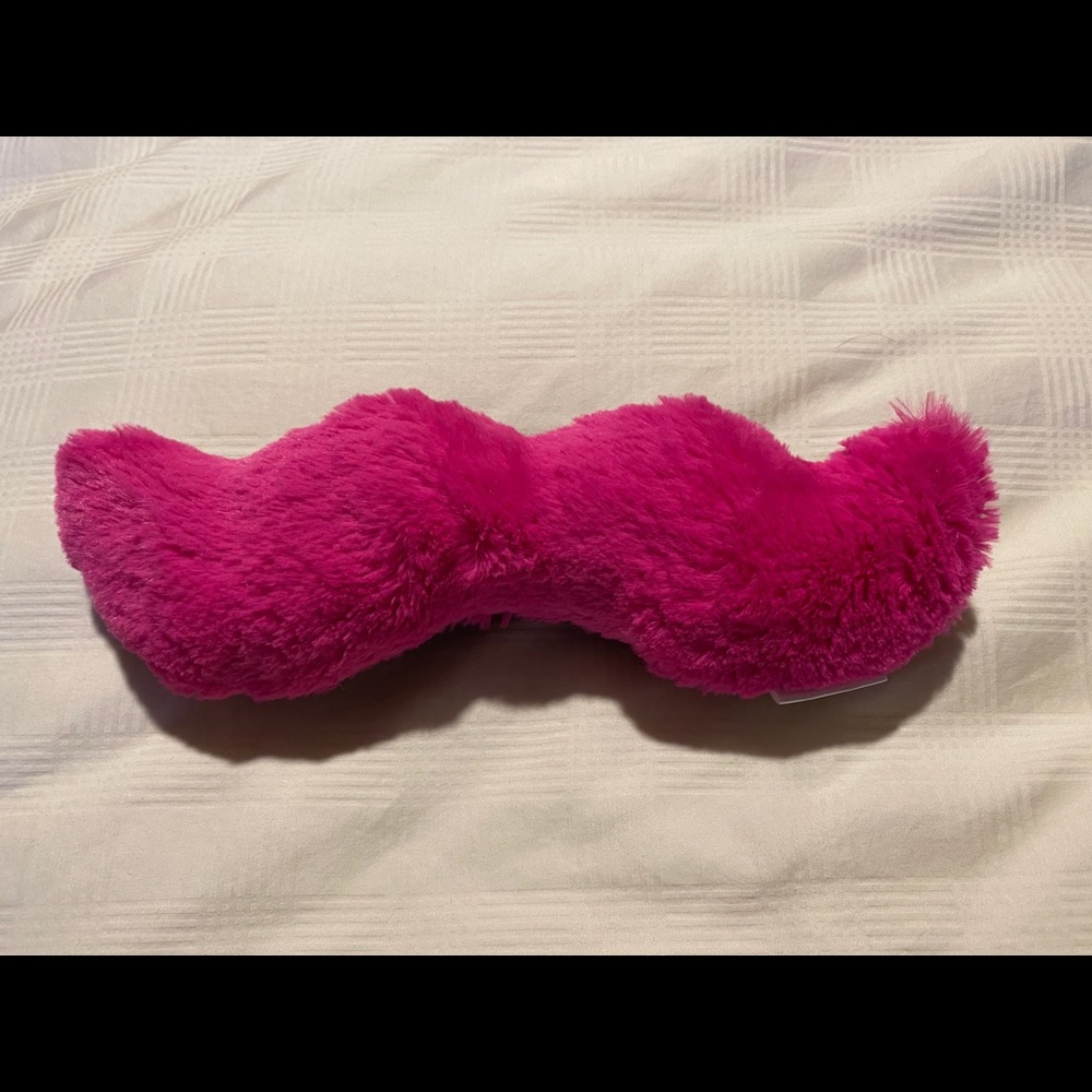 Lyft original pink mustache plush